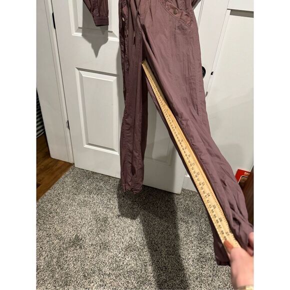 NWOT ATHLETA X ALICIA KEYS Keys Utility Mauve Jumpsuit With Mid Back Cutout 6 - Picture 11 of 16
